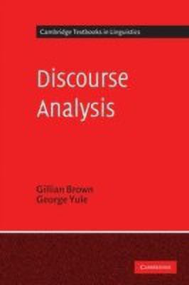 Discourse Analysis(English, Paperback, Brown Gillian)