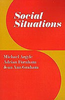 Social Situations(English, Paperback, Argyle Michael Ph.D.)