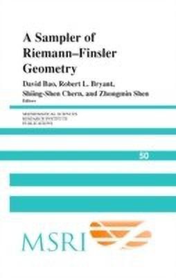 A Sampler of Riemann-Finsler Geometry(English, Hardcover, unknown)