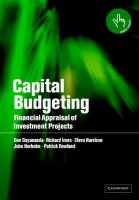 Capital Budgeting(English, Hardcover, Dayananda Don)