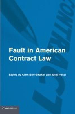 Fault in American Contract Law(English, Hardcover, unknown)