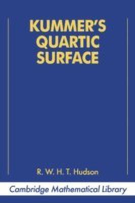 Kummer's Quartic Surface(English, Paperback, Hudson R. W. H.)