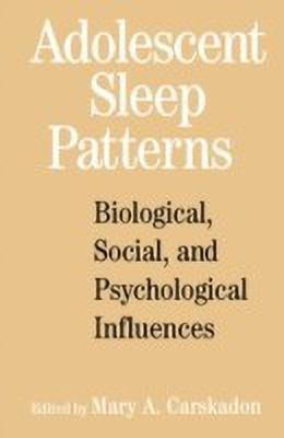 Adolescent Sleep Patterns(English, Hardcover, unknown)