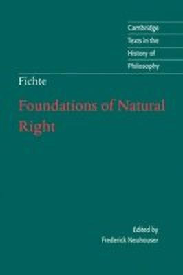 Foundations of Natural Right(English, Paperback, Fichte J. G.)