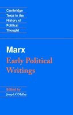 Marx: Early Political Writings(English, Paperback, Marx Karl)
