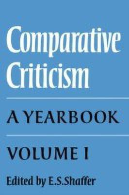 Comparative Criticism: Volume 1, The Literary Canon(English, Hardcover, unknown)