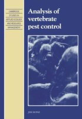 Analysis of Vertebrate Pest Control(English, Paperback, Hone Jim)