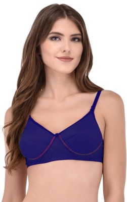 Fabme Women Full Coverage Heavily Padded Bra(Blue)