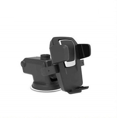 Wifton Car Mobile Holder for Anti-slip, Clip, Windshield, Dashboard(Leather Black)