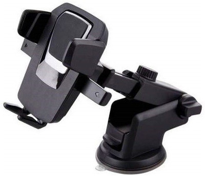 RHONNIUM Car Mobile Holder for Dashboard, Windshield, Anti-slip(Black)