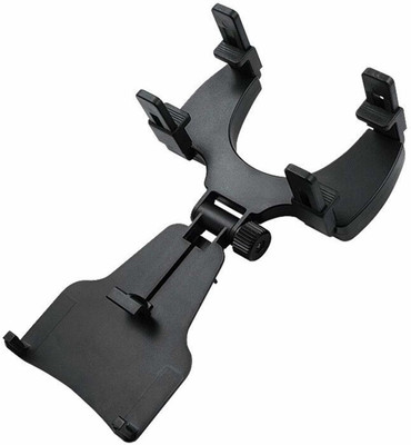 RHONNIUM Car Mobile Holder for Dashboard, Windshield, Anti-slip(Black)