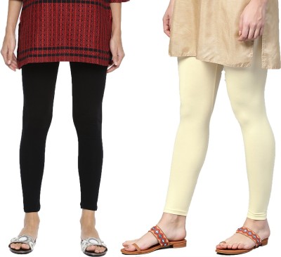 FUBAR Ankle Length Ethnic Wear Legging(Multicolor, Solid)