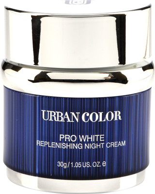 URBAN COLOR Pro White Replenishing Night Cream(30 g)