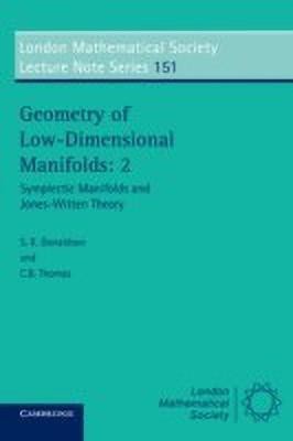 Geometry of Low-Dimensional Manifolds: Volume 2(English, Paperback, unknown)