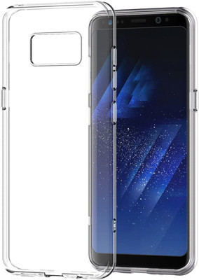 CASE CREATION Back Cover for Samsung Galaxy S8 Soft Phone Case Slim Cover with flexible TPU Technology(Transparent, Camera Bump Protector, Silicon, Pack of: 1)