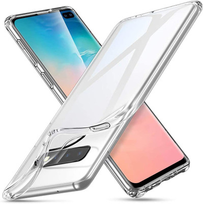 Case Creation Back Cover for Samsung Galaxy S10e Soft Phone Case Slim Cover with flexible TPU Technology(Transparent, Camera Bump Protector, Silicon)