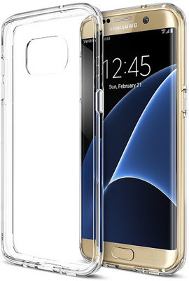 CASE CREATION Back Cover for Samsung Galaxy S7 Soft Phone Case Slim Cover with flexible TPU Technology(Transparent, Camera Bump Protector, Silicon, Pack of: 1)