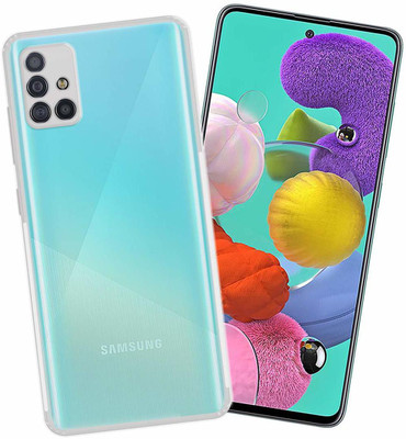 Case Creation Back Cover for Samsung Galaxy M31s Soft Phone Case Slim Cover with flexible TPU Technology(Transparent, Camera Bump Protector, Silicon)