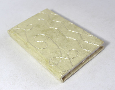Camlon Exports Handmade A6 Diary Unruled 96 Pages(Cream)
