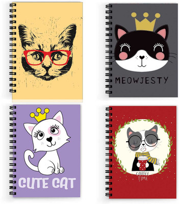 VPRINT QUALITY notebook catholic A5 Notebook Unruled 160 Pages(Multicolor, Pack of 4)