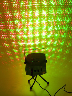 Explorer Mini LED Laser Projector Christmas Decorations Laser Disco Light Laser Light Dj Voice-Activated DJ Disco Party Club Light [ Shower Laser Light(Ball Diameter: 10 cm)