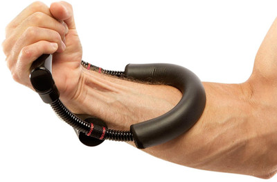 abhaya Adjustable Carpal Exercise Equipment Wrist Exerciser Stretching Hand Grip/Fitness Grip(Black)