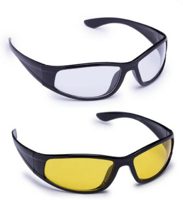 Aantic Wayfarer Sunglasses(For Men, Yellow)