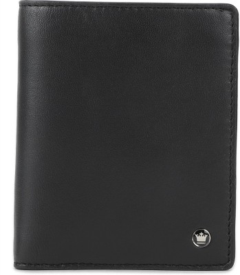 LOUIS PHILIPPE Men Black Artificial Leather Wallet(6 Card Slots)