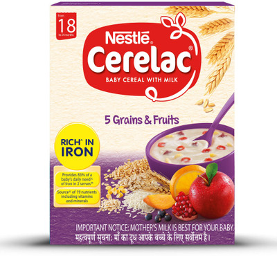 10 Off On Nestle Ceregrow Multi Grain Cereal With Milk Fruits Cereal 300 G 24 Months On Flipkart Paisawapas Com Get balanced diet plan, menu for baby/toddler. nestle ceregrow multi grain cereal