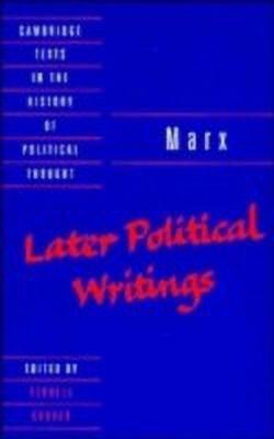 Marx: Later Political Writings(English, Paperback, Marx Karl)