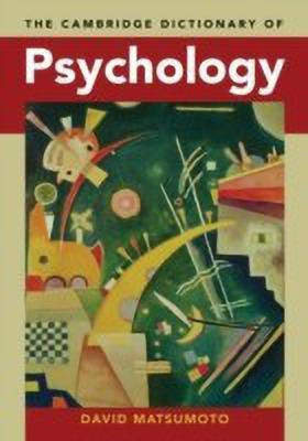The Cambridge Dictionary of Psychology(English, Hardcover, unknown)