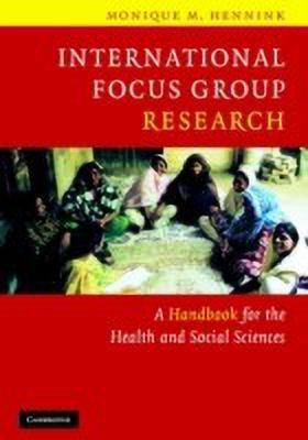 International Focus Group Research(English, Paperback, Hennink Monique M.)