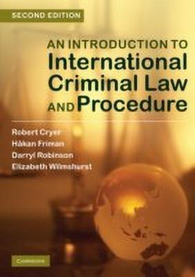 An Introduction to International Criminal Law and Procedure V1 Edition(English, Paperback, Cryer Robert)
