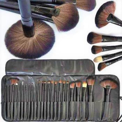 HNB23 COLLECTION MAKEUP BRUSHES SET OF 24 BRUSHES WITH BRUSH BAG COMBO MAKEUP KIT(Pack of 24)