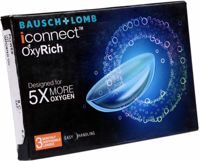 BAUSCH & LOMB Monthly Disposable(-5, Contact Lenses, Pack of 3)