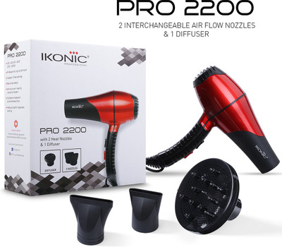 25% OFF on IKONIC HD-2200 Hair Dryer(2200 W, Red, Black) 25% OFF on IKONIC HD-2200 Hair Dryer(2200 W, Red, Black)