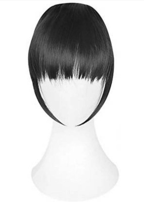 Abrish Synthetic Front Fringe Stylish Black Hair Extension