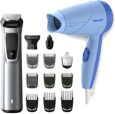 Compare Philips Mg7715 15 13 In 1 Face Hair And Body Multi Groomer Trimmer Silver Price In India Comparenow