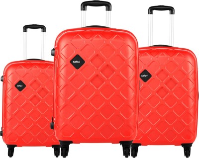 SAFARI MOSAIC Set Of 3 55/65/77 4W Cabin & Check-in Luggage - 30 inch