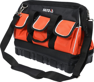 YATO Central handle with velcro closure Polyester Tool Bag(Number of Pockets - 15)
