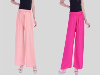 PinkCity Style Regular Fit Women Pink Trousers