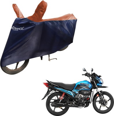 MOTOTRANCE Two Wheeler Cover for Hero(Passion Pro TR, Blue, Orange)