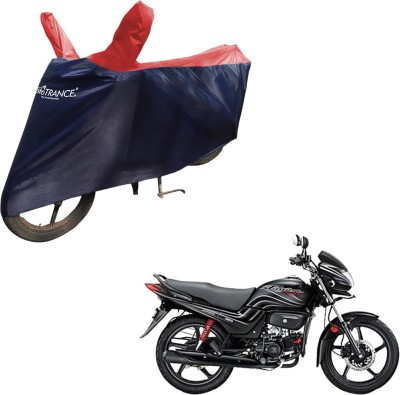 MOTOTRANCE Two Wheeler Cover for Hero(Passion Pro, Blue, Red)