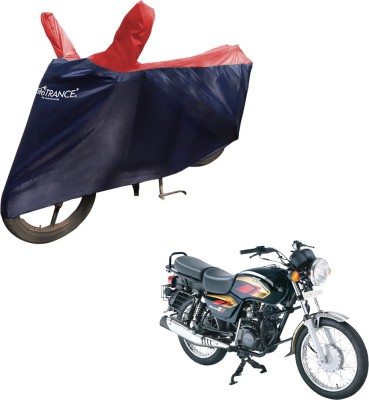 MOTOTRANCE Two Wheeler Cover for TVS(Max 4R, Blue, Red)