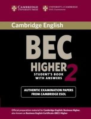 Cambridge BEC 2 Higher Student's Book with Answers(English, Paperback, Cambridge ESOL)
