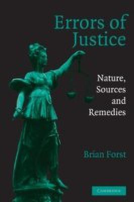 Errors of Justice(English, Paperback, Forst Brian)