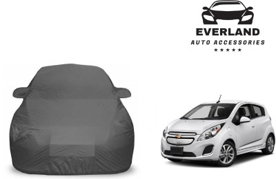 EverLand Car Cover For Chevrolet Spark (With Mirror Pockets)(Grey)