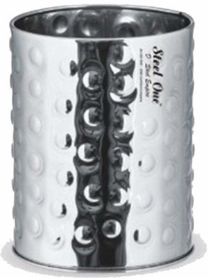 eKitchen Empty Cutlery Holder Case(Silver  Holds 6 Pieces)