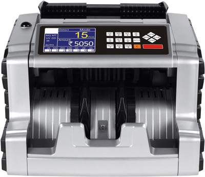 Drop2Kart MixValue Bill Counter - Fast Counts All Old & New INR, User-Friendly, Dual Heavy-Duty Motor, One-Year After Sales Service Note Counting Machine(Counting Speed - 1000 notes/min)