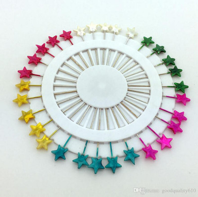 Vardhman pearl, stainless steel  Pins(Set Of 100, multicoloredd)